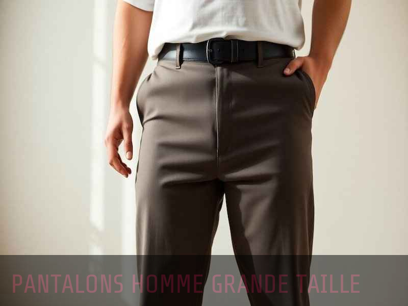 Pantalons homme grande taille